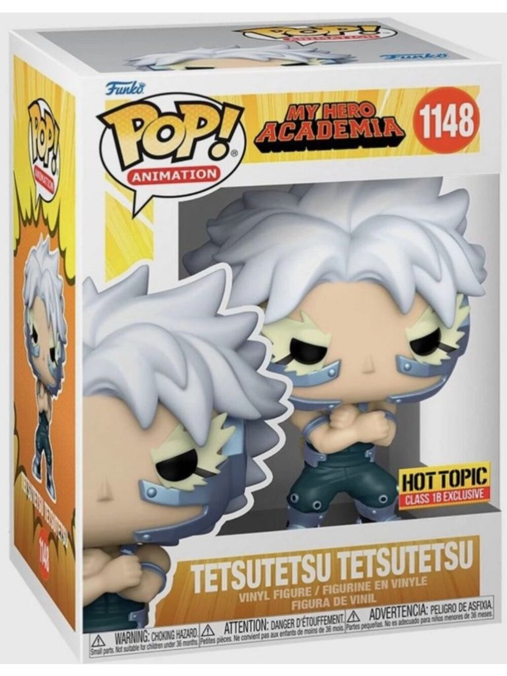 Funko Pop! Animation My Hero Academia Tetsutetsu Tetsutetsu Hot Topic Class 1B E